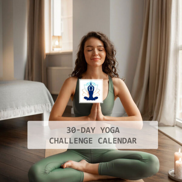 30-Day Yoga Challenge Calendar